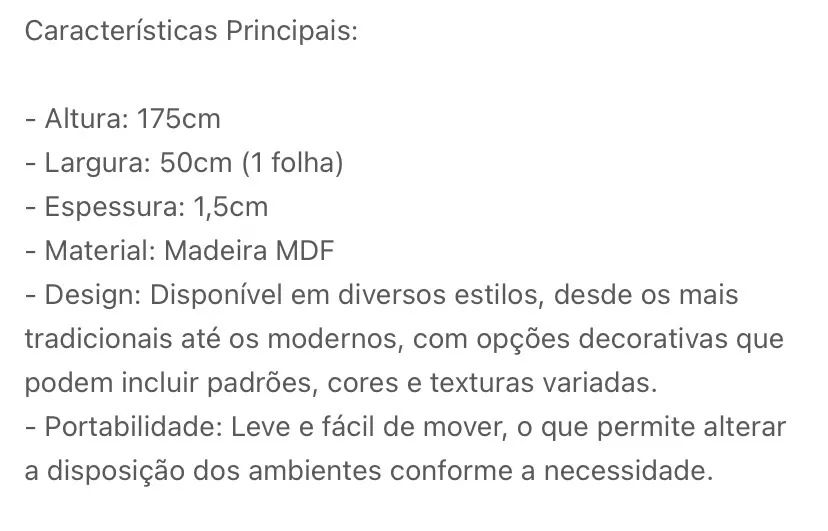 Biombo divisória de ambientes - Foto 5