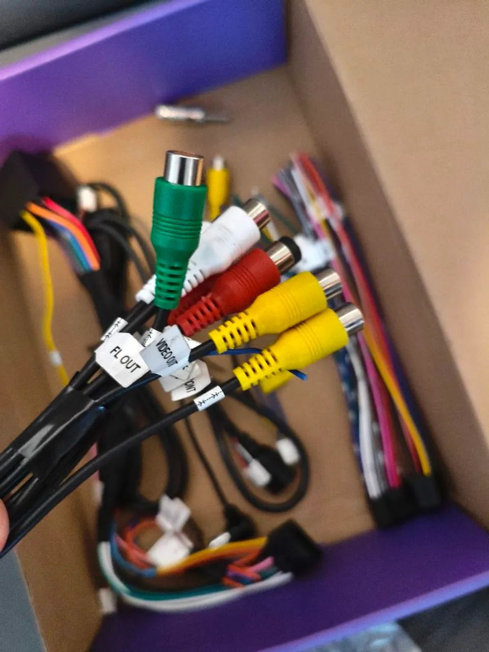 Kit de Chicotes e Cabos RCA para Central Multimídia Android / MP5  (Fiat) - Foto 3