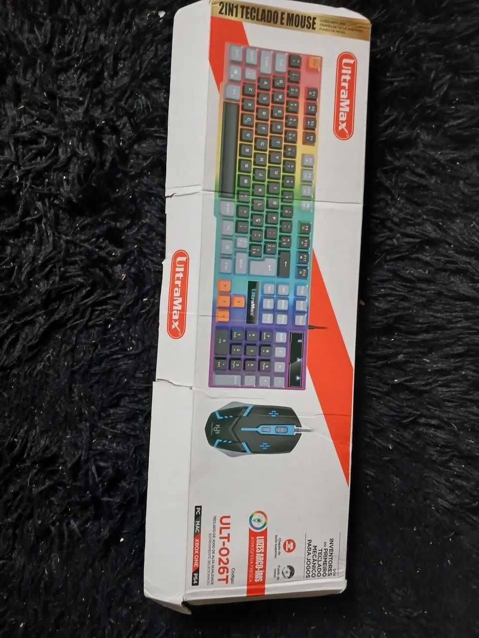 Teclado e mouse geme branco com Led  - Foto 3