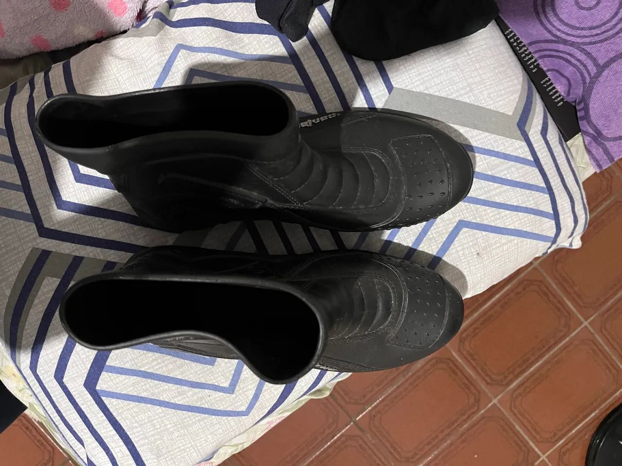 Bota de motoqueiro  - Foto 4