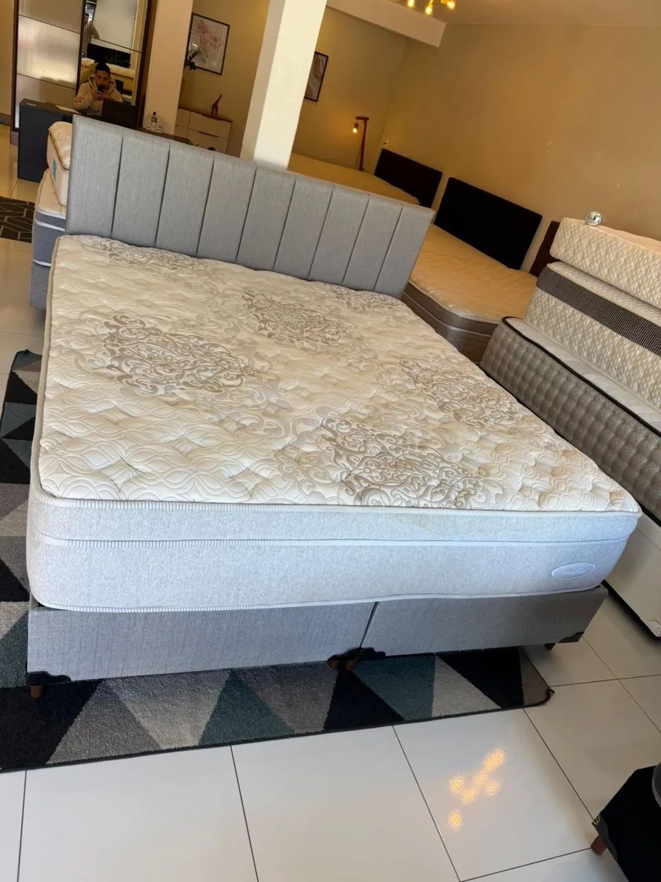 Cama  SUPER KING MAXFLEX SEMINOVA TOP - ENTREGAMOS  - Foto 2