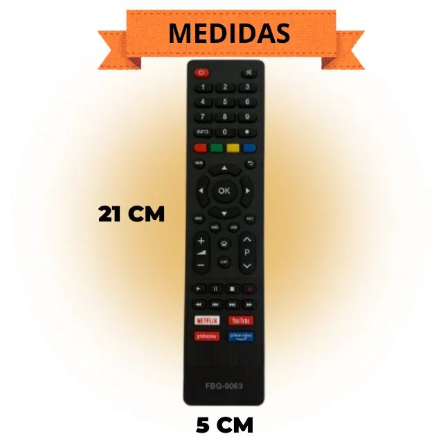 Kit 2 controles + pilhas, compatível Philco - Foto 4