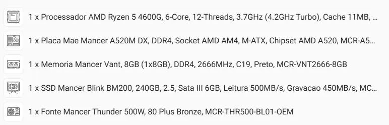 Computador de Mesa  - Foto 2