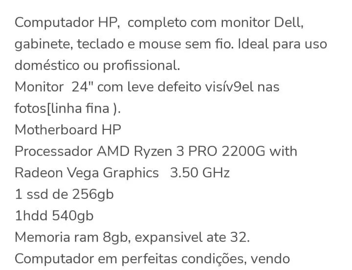 Computador completo AMD RYZEN 3 PRO - Foto 4