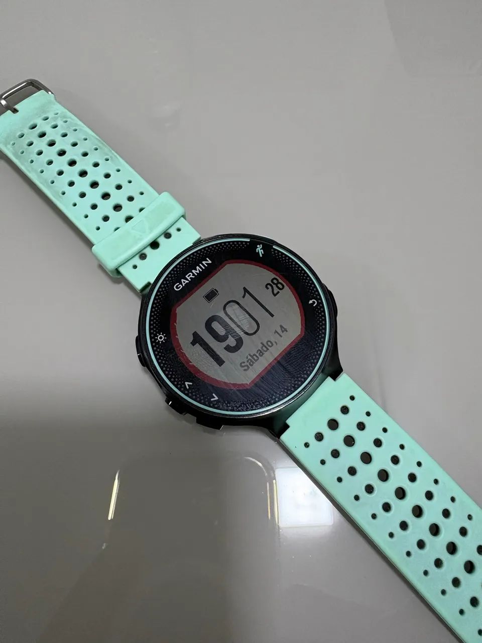 Relógio Garmin Digital + Caixa e Acessórios - Foto 2