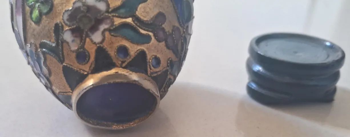 Vaso ou Potiche em Cloisonné - Foto 4