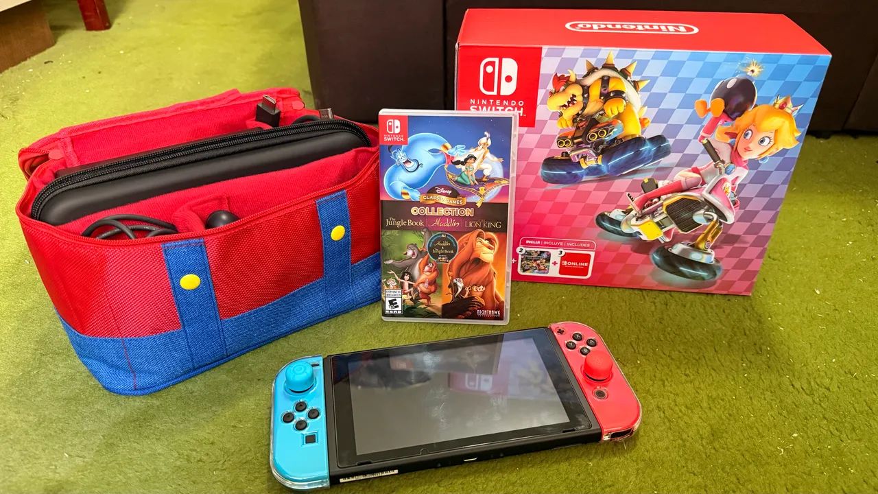 NINTENDO SWITCH SUPER NOVO