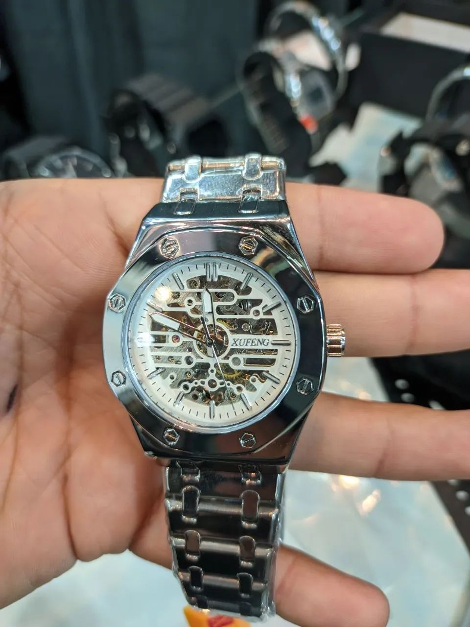 Relógio Xufeng Skeketon Automático 100% funcional ?