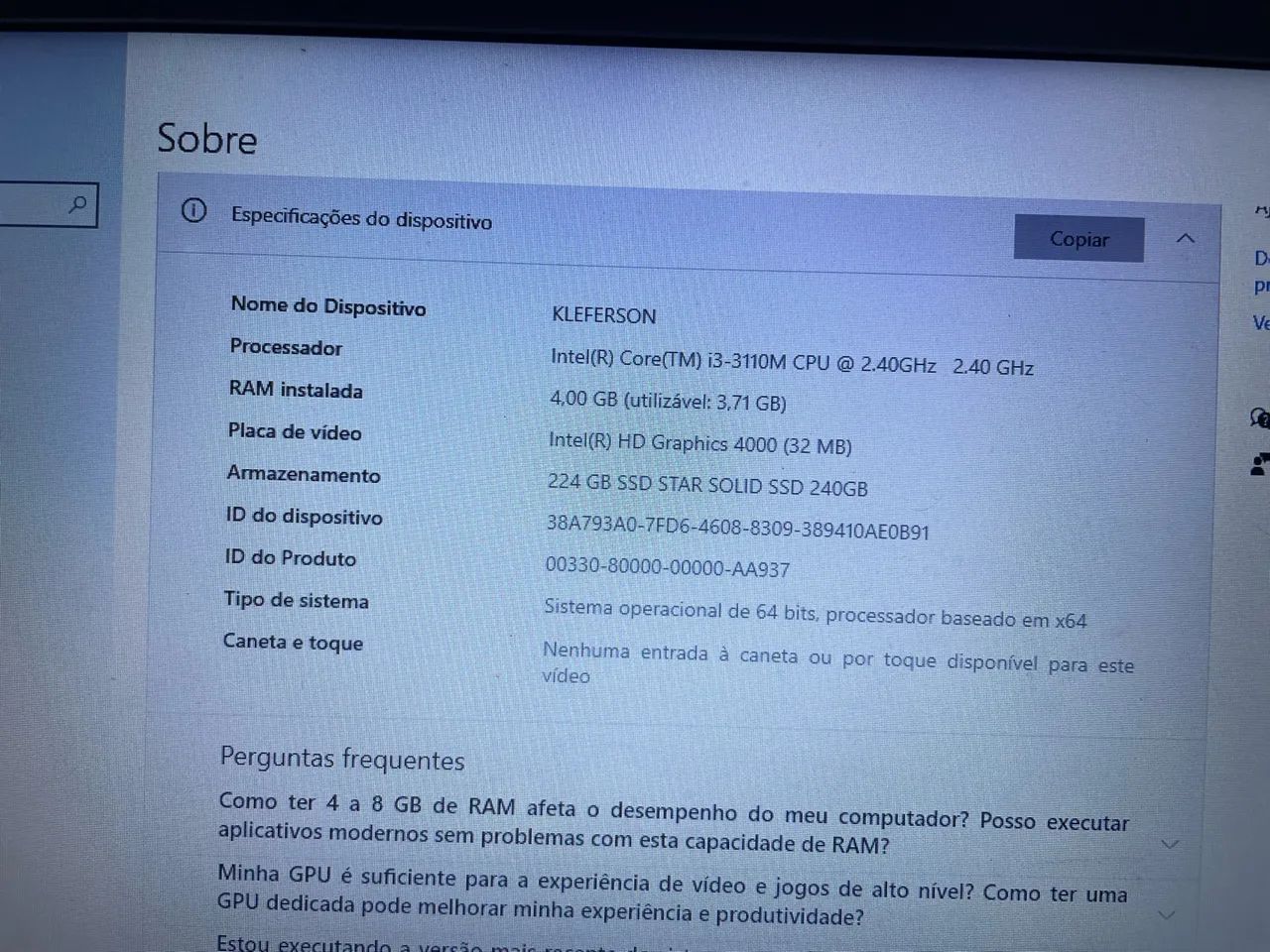 Notbook Samsung  - 2013 - Foto 4