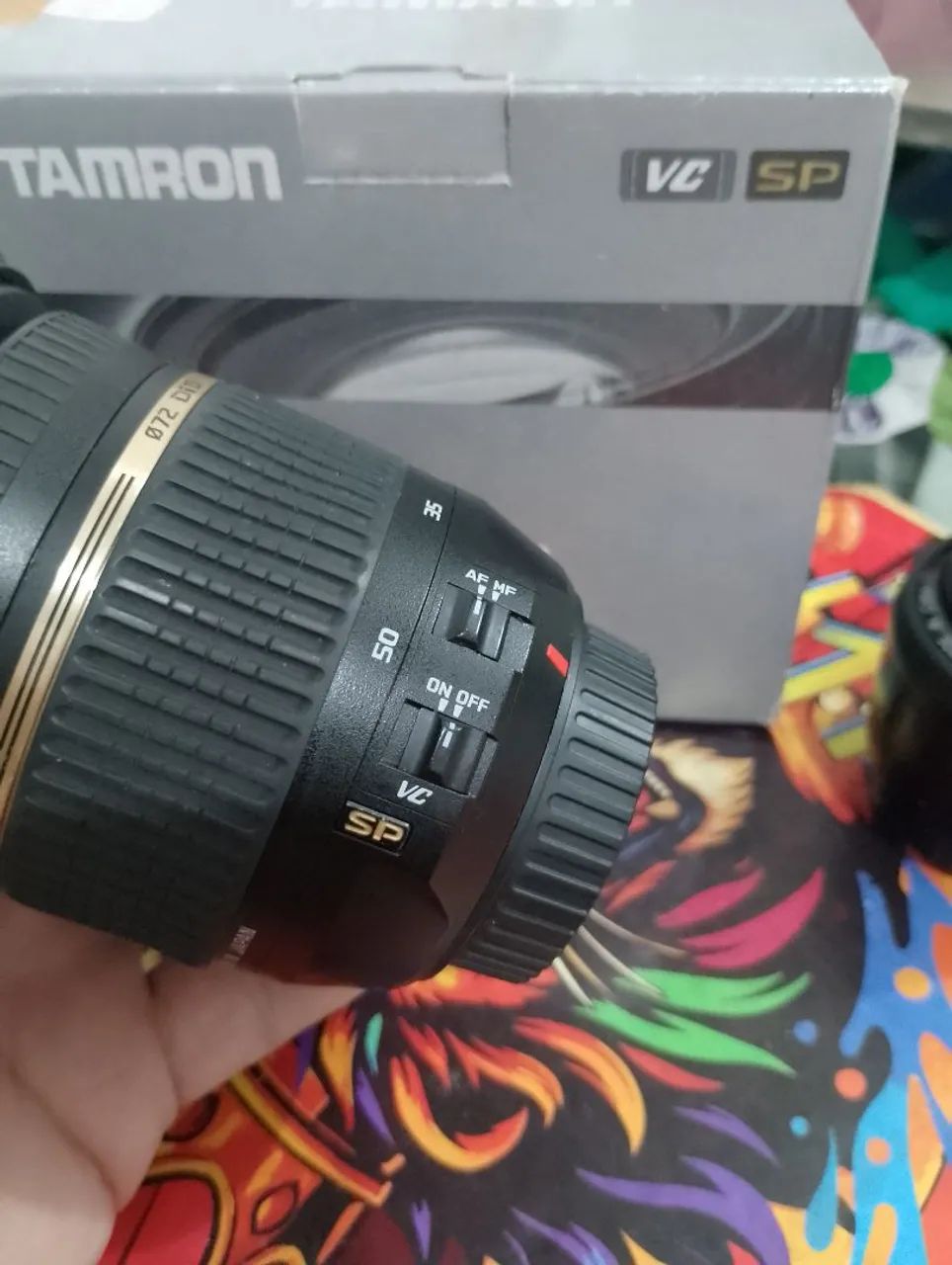 Lente 17- 50 mm f2.8 tamron Canon 