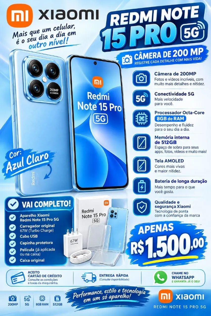 Xiaomi redmi note 15 pro 5g