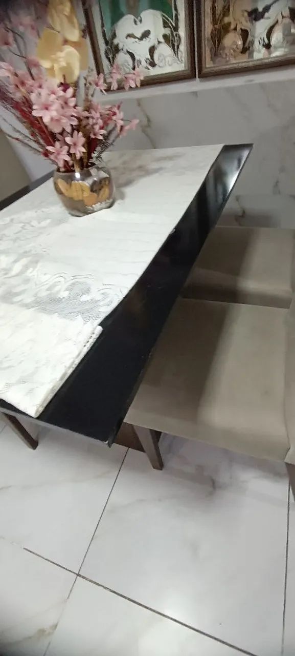 Vende se mesa com cadeiras  - Foto 4
