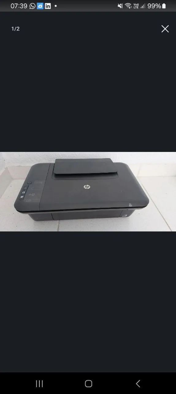 Impressora hp deskjet 2050
