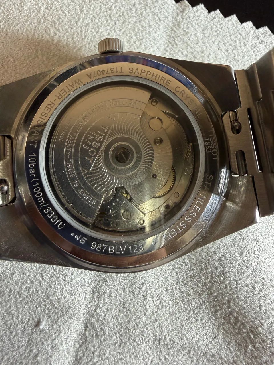 Relógio Tissot prx automático Blue  - Foto 5
