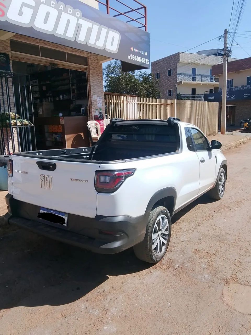 Fiat Strada Endurance 1.4 Flex 8V CS Plus 2023 - Foto 5