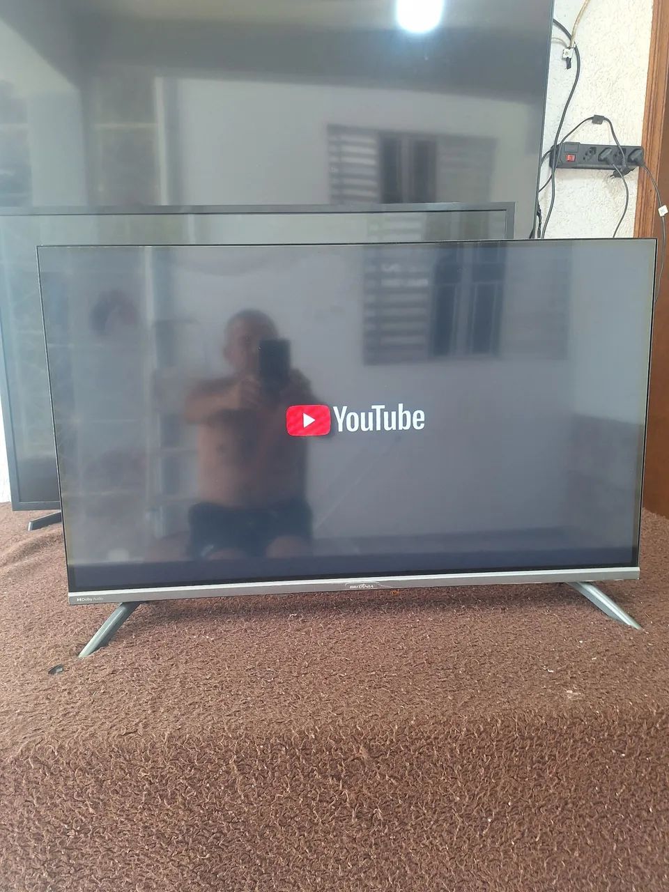 TV SMART ANDROID PHILCO BRITANIA,  32 POLEGADAS ESTADO DE NOVA ACEITO CARTÃO DE CRÉDITO  - Foto 5