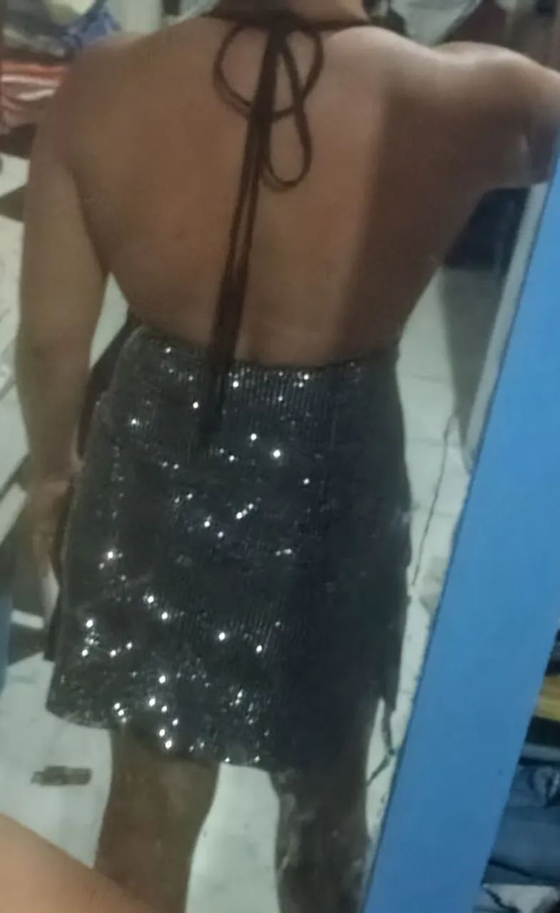 Vestido da Pitbull novo nuca usado  - Foto 2