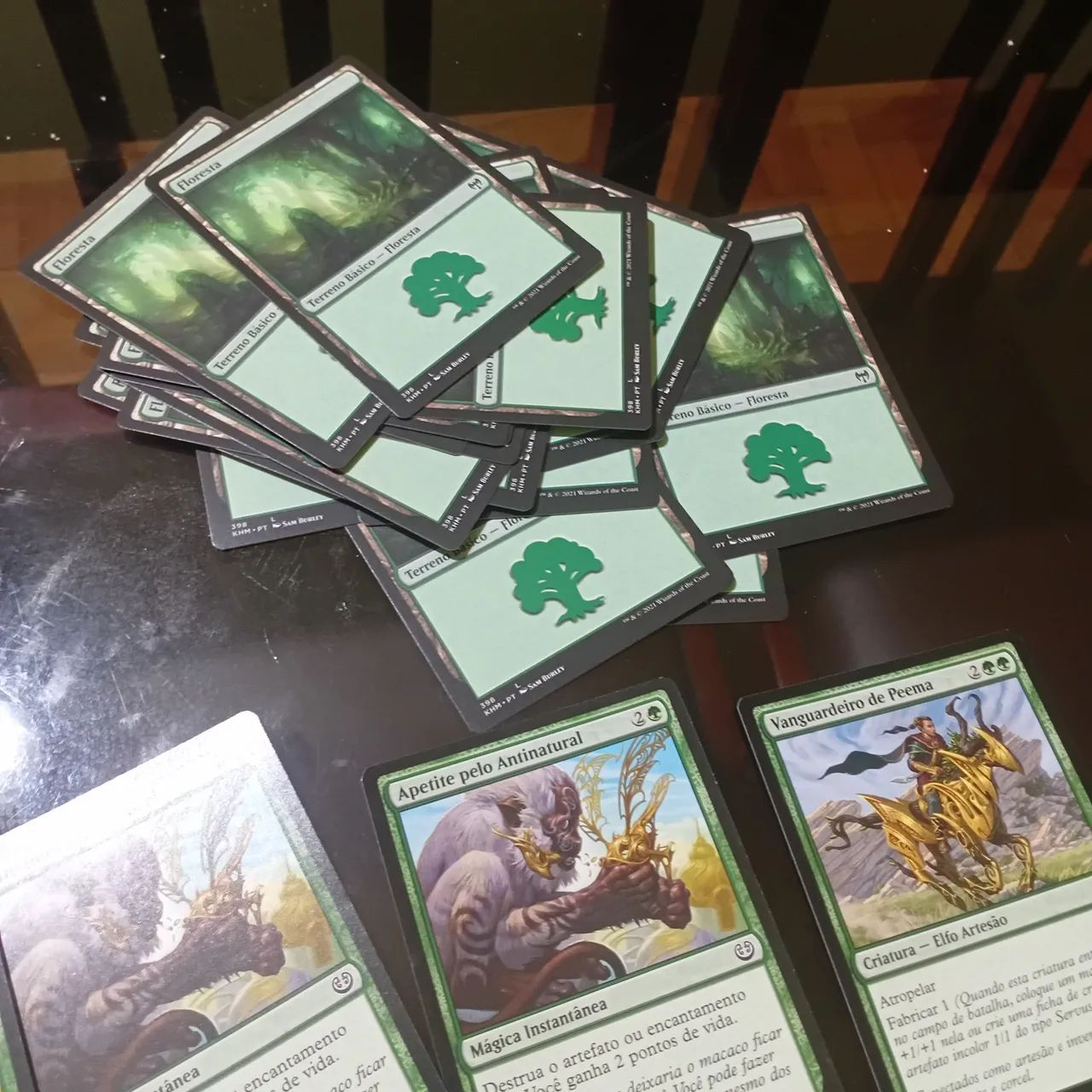 Deck Magic The Gathering Verde - Mono Green Casual (61 cartas) - Foto 4
