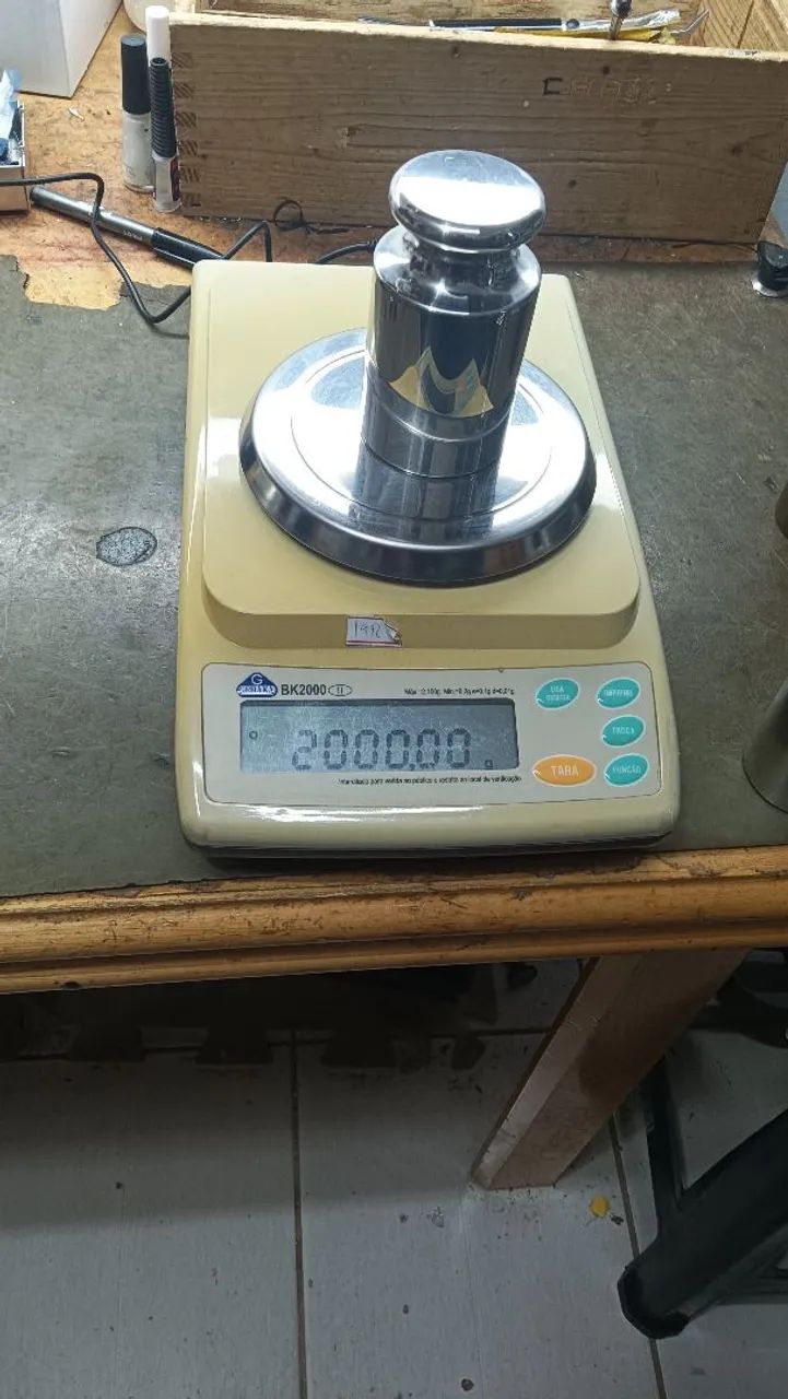 Balança analítica gehaka bk2000 2kg X 0,01g