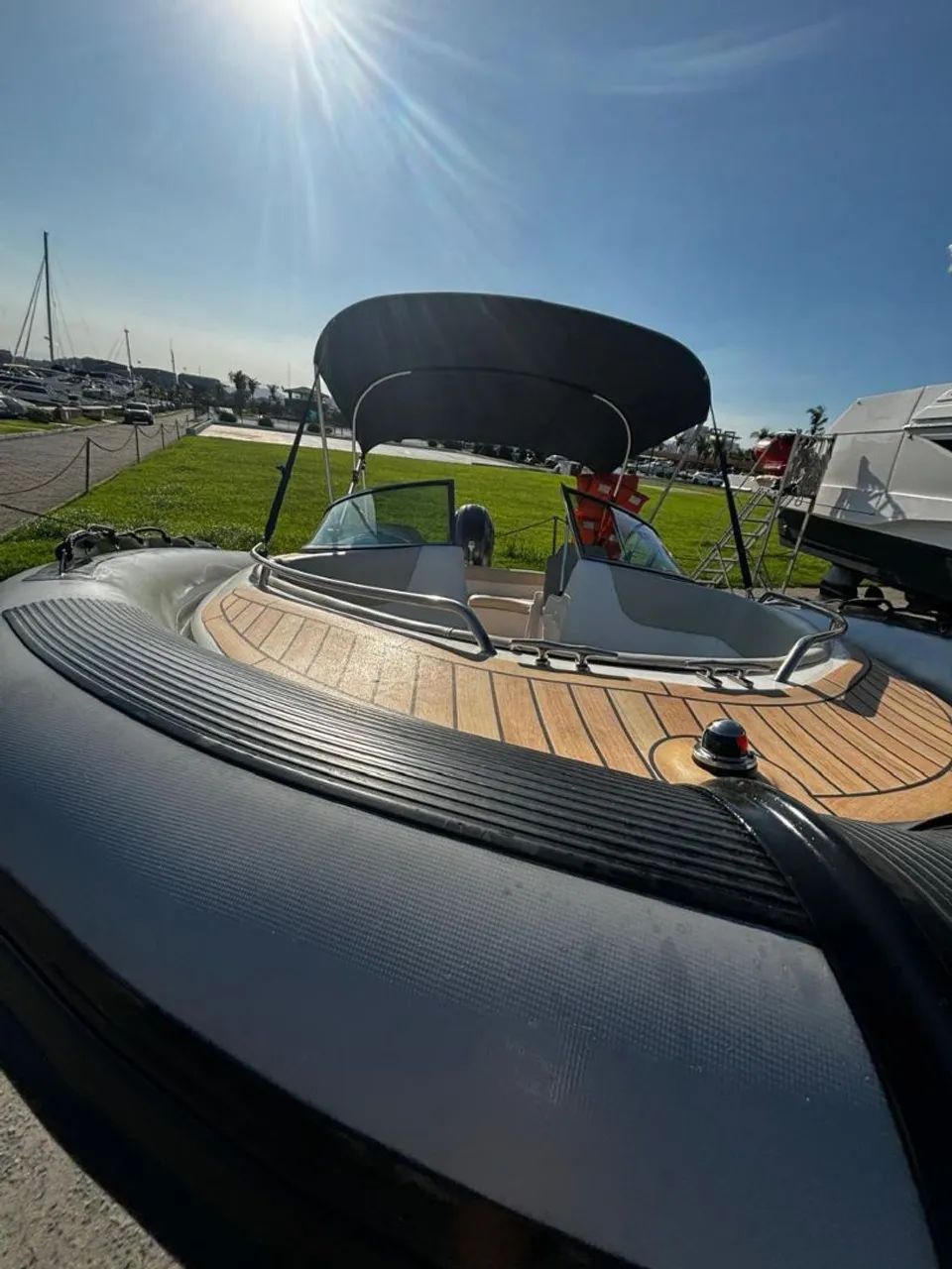 Bote inflável Landmark 19 pés Yamaha 90hp  - Foto 8