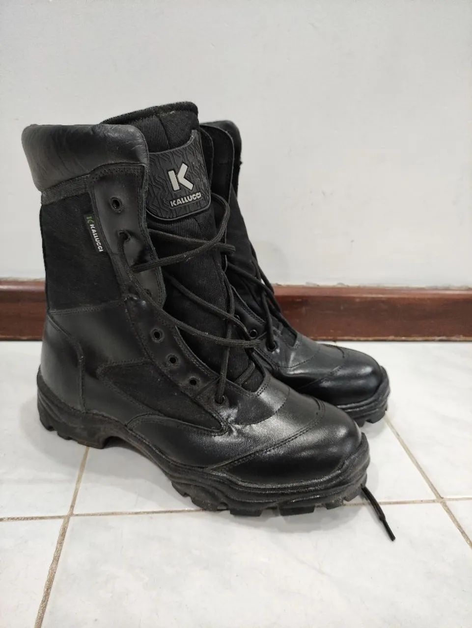 BOTA MILITAR COTURNO 