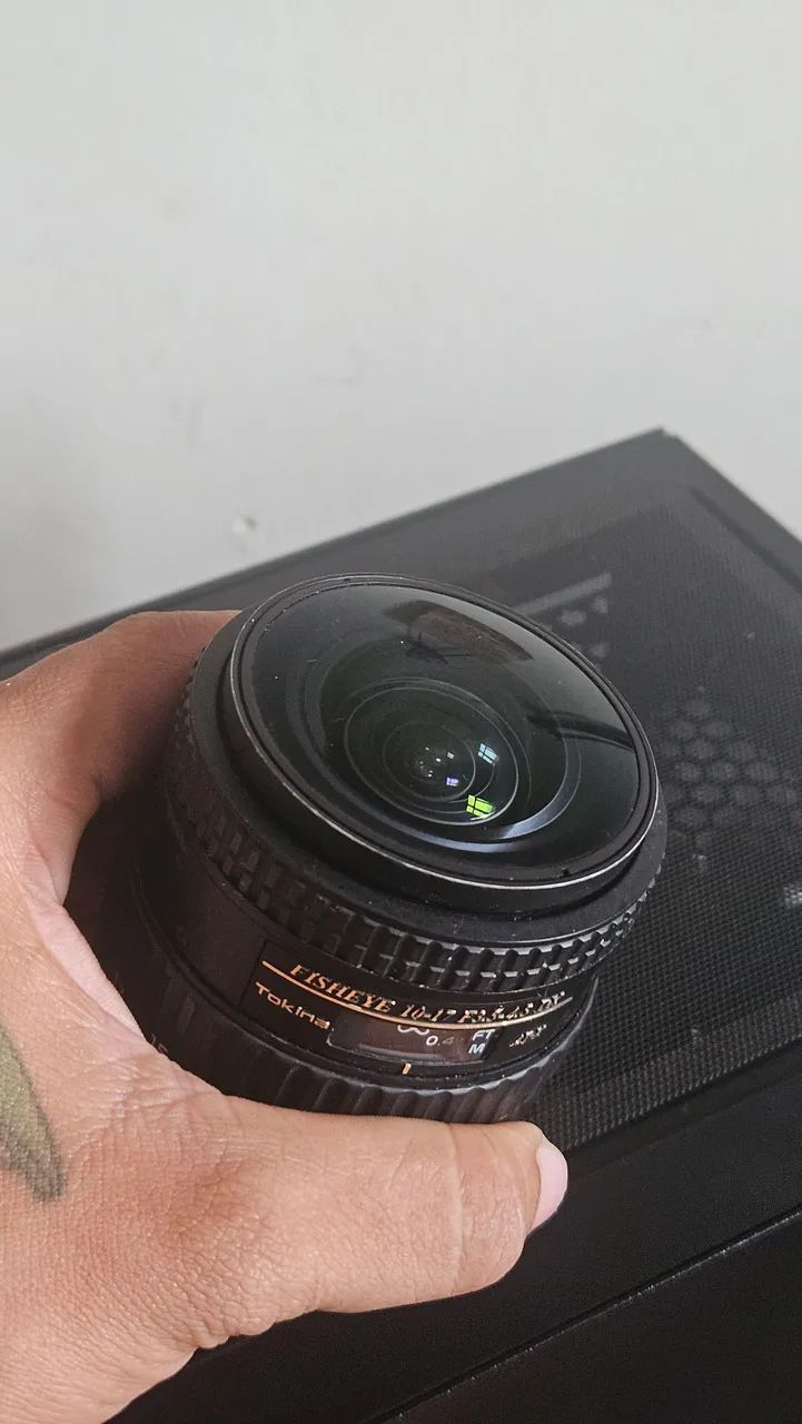 Lente Tokina Fisheye 10-17mm