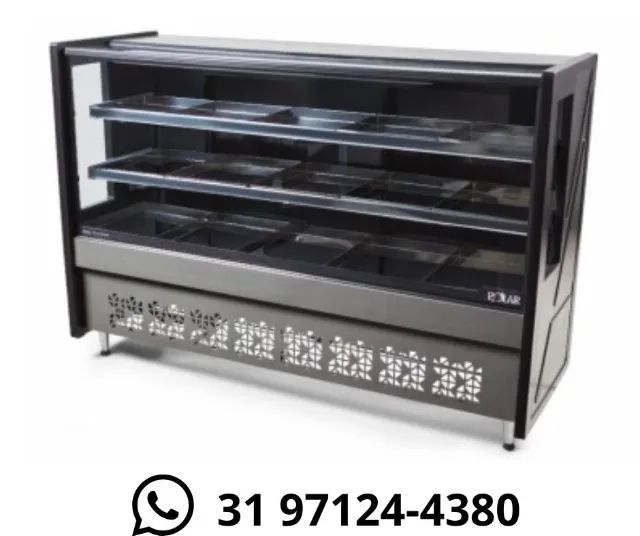 Balcão Avícola 1,75M Preto Polar