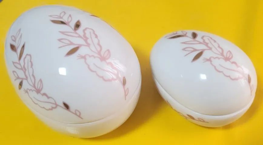 Porta-Joias em Porcelana "Ovo". - Foto 4