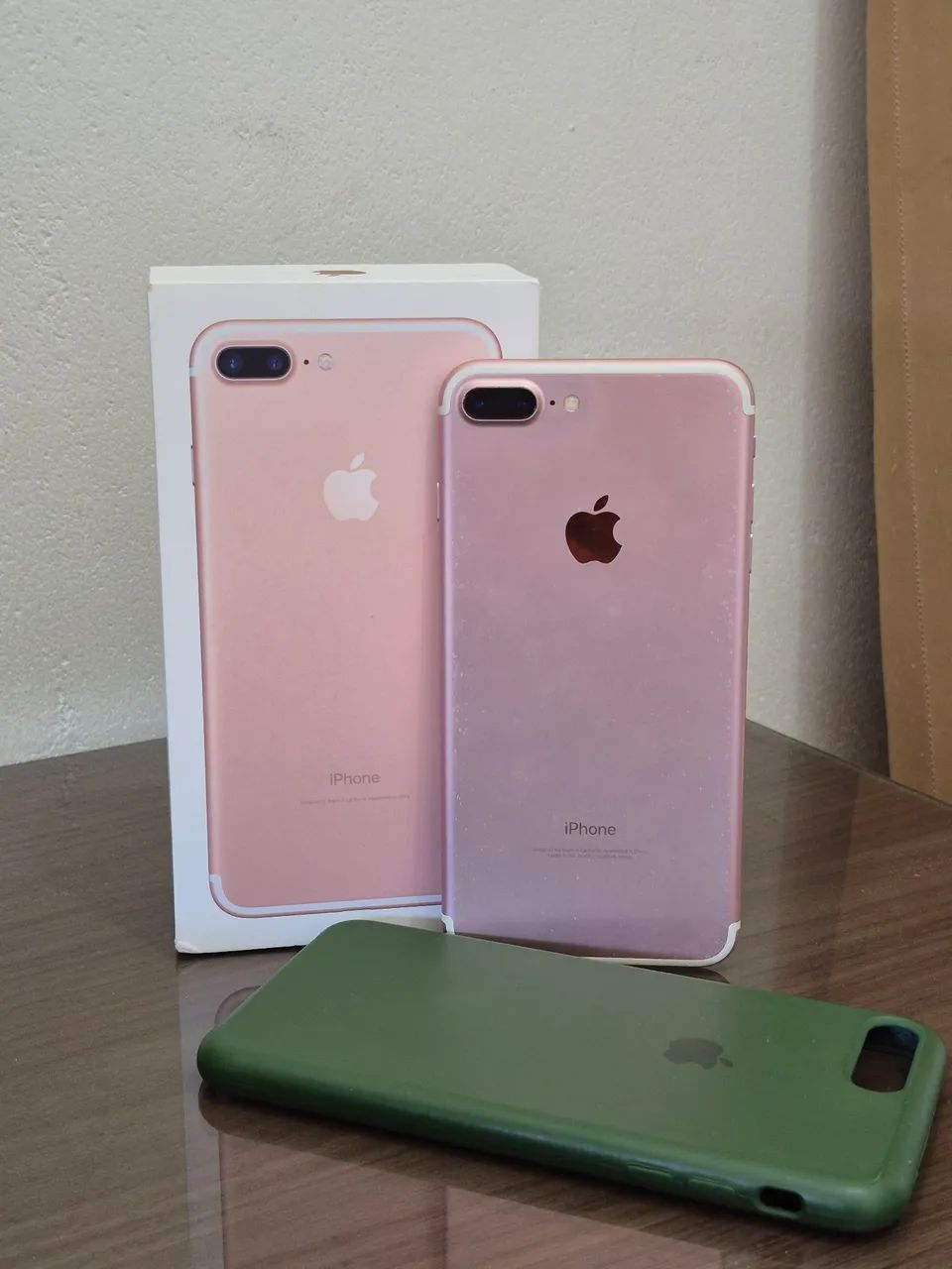 iPhone 7 Plus 32GB Rosa | Bateria 75% | Completo com Caixa e Acessórios - R$650 - Foto 4