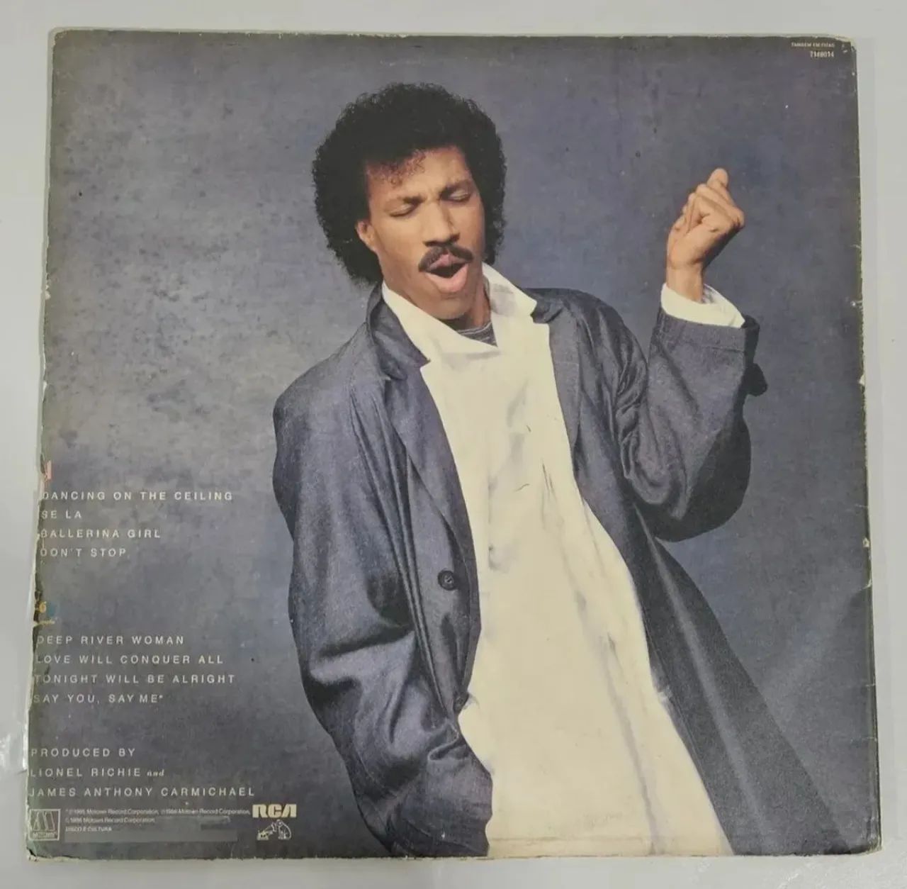 Lp Vinil Lionel Richie Dancing On The Ceiling - Foto 2