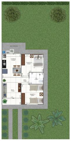Casa em Cuiabá, 2 quartos - Foto 2