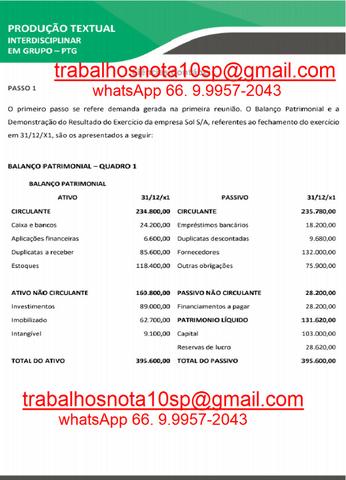 Assessoria e Assistência Acadêmica Empresa Prime S/A e Empresa Sol S/A - Foto 5