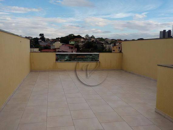 Cobertura residencial à venda, jardim progresso, santo andré - co0121. - Foto 11