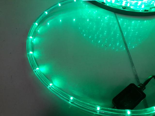 Metro mangueira de led 360 - 220v verde - Foto 3