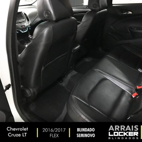 Chevrolet cruze 2016/2017 1.4 turbo lt 16v flex BLINDADO - Foto 4