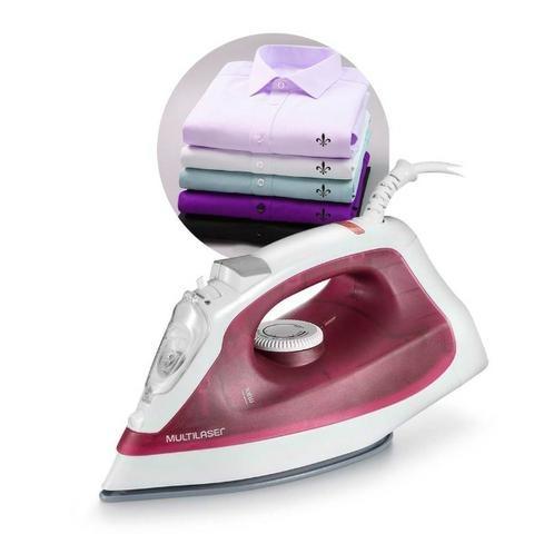 Ferro de Passar Roupa HO009 Multilaser 1200W 127V Seco e a Vapor Base Cerâmica Dosador - Foto 2