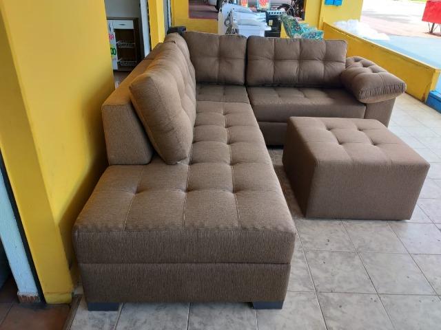 Sofa de canto diplomata o top dos top/ super confortavel e lindissimo