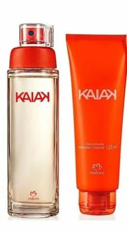 Promoção kit perfume e Hidratante natura kaiak tradicional feminino
