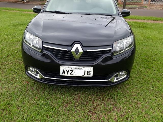Renault logan sedan preto 2014-2015 - Foto 3