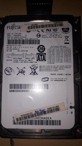 Hard disk western digital, Fujtitsu e Seagate 80gb - Foto 3
