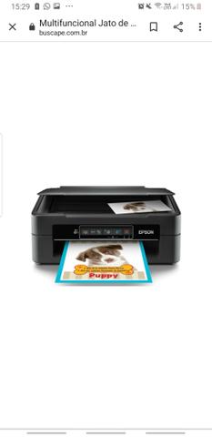 Impressora Multifuncional Epson Expression XP-241 Jato de Tinta Colorida Sem Fio