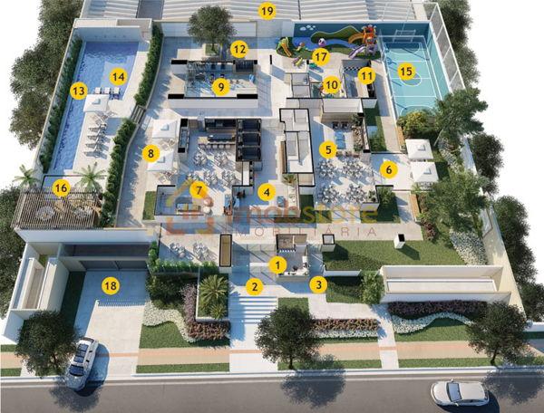 Apartamento com 3 quartos no ED. TALENT - Bairro Fazenda Gleba Palhano em Londrina - Foto 14