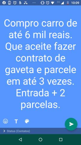 Compro veículo. (Ler anúncio)