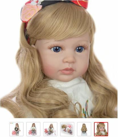Bonecas Reborn Coleções diversas: Bebês e Bonecas realistas - Foto 3