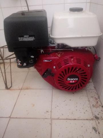 Motor Estacionário Branco B4T - 15.0H Gasolina Manual (novo)