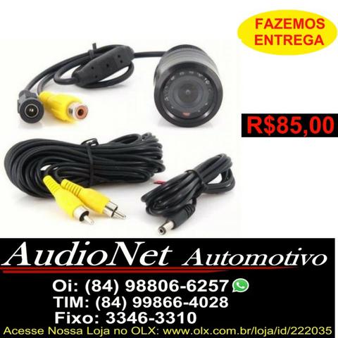 Camera De Re Para Carro Com Infra Com Visão Noturna Automotivo Carro Ré