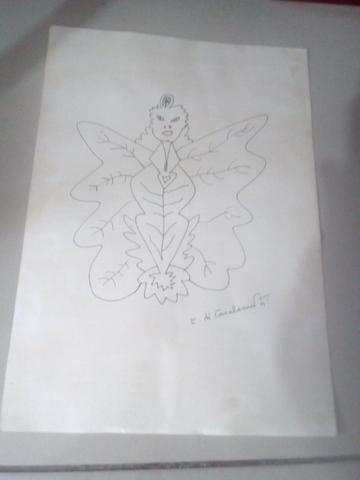 Di Cavalcanti nanquim original