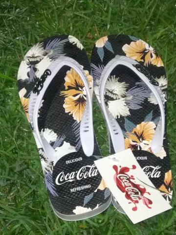 Chinelos masculino coca cola e reserva de excelente qualidade - Foto 6