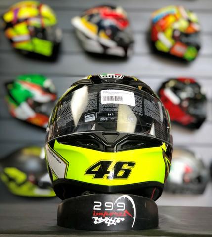 Capacete AGV K1 Gothic e linha AGV completa em até 10x! - Foto 4