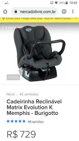 Cadeirinha e Bebê Conforto - Foto 5